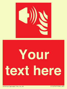 Custom Fire: Fire alarm sounder